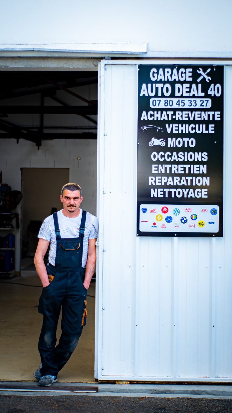 Auto-Deal40 — photo et vidéo : visuel issu du projet réalisé par l'agence Yubi Com
